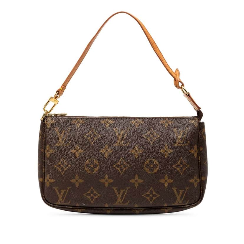 Louis Vuitton Monogram Pochette Accessoires Brown Very good condition - Front View
