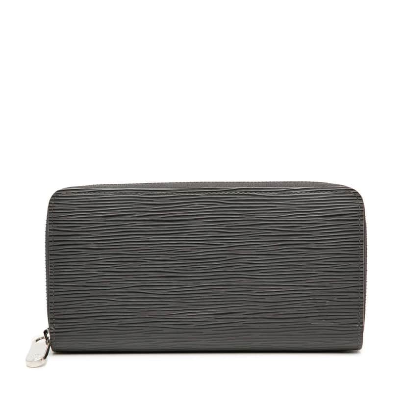 Louis Vuitton Epi Zippy Wallet Grey Leather Very good condition - Front View