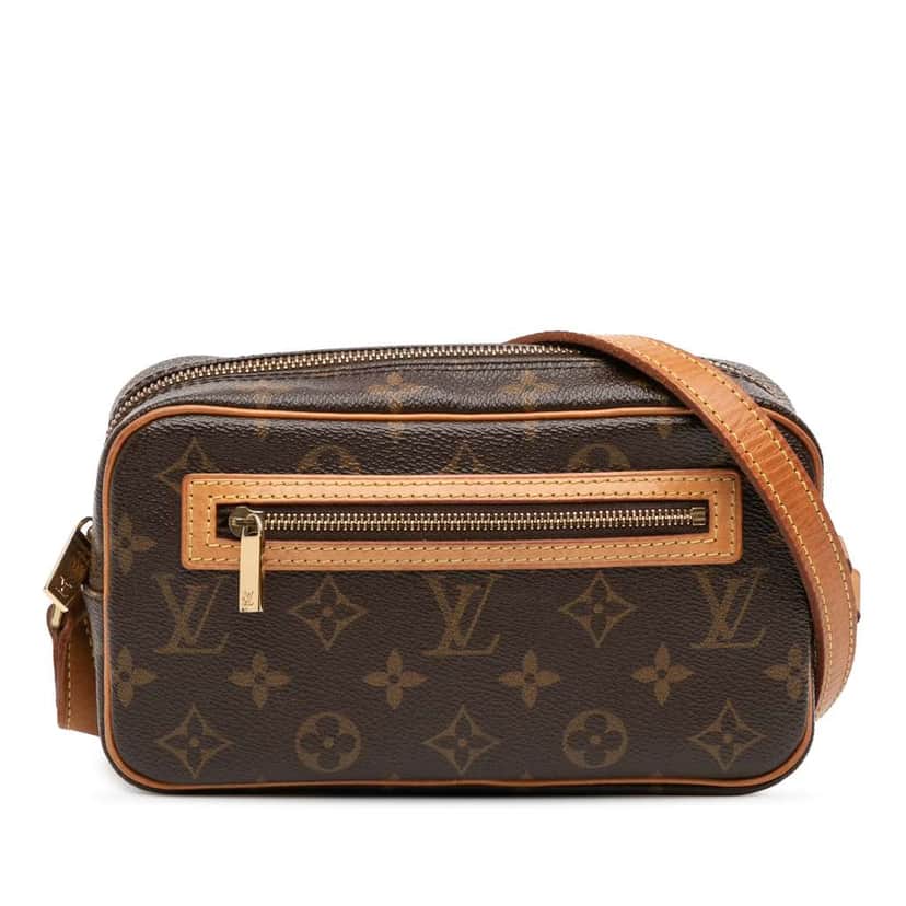 Louis Vuitton Monogram Pochette Cite Brown Very good condition - Front View