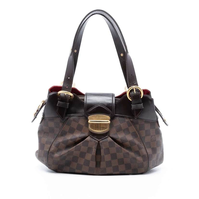 Louis Vuitton Damier Ebene Sistina PM Brown Very good condition - Front View