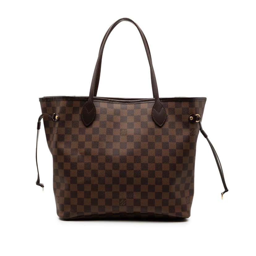 Louis Vuitton Damier Ebene Neverfull MM Brown Very good condition - Front View