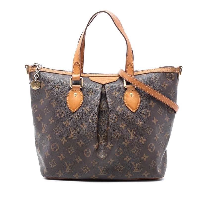 Louis Vuitton Monogram Palermo PM Brown Very good condition - Front View