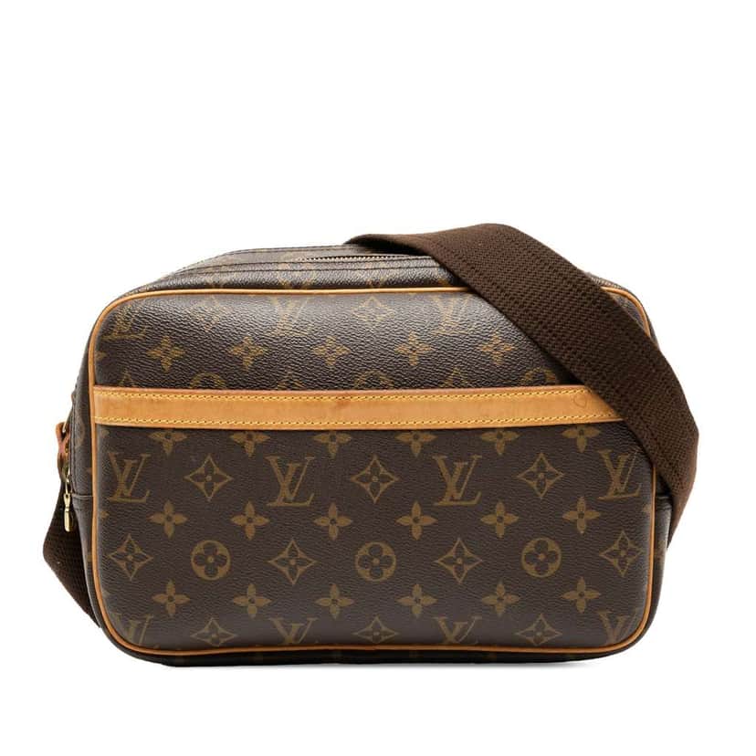 Louis Vuitton Monogram Reporter PM Brown Very good condition - Front View