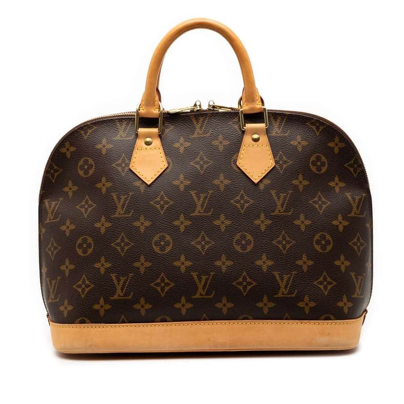 Louis Vuitton Monogram Alma PM Brown Very good condition - Front View