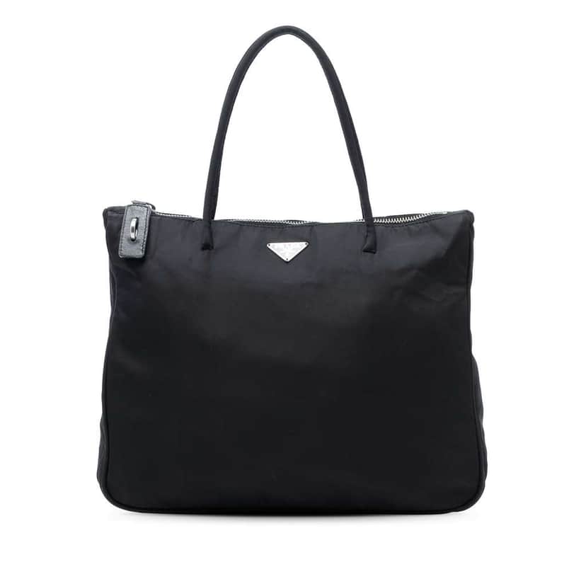 Prada Tessuto Tote Black Very good condition - Front View