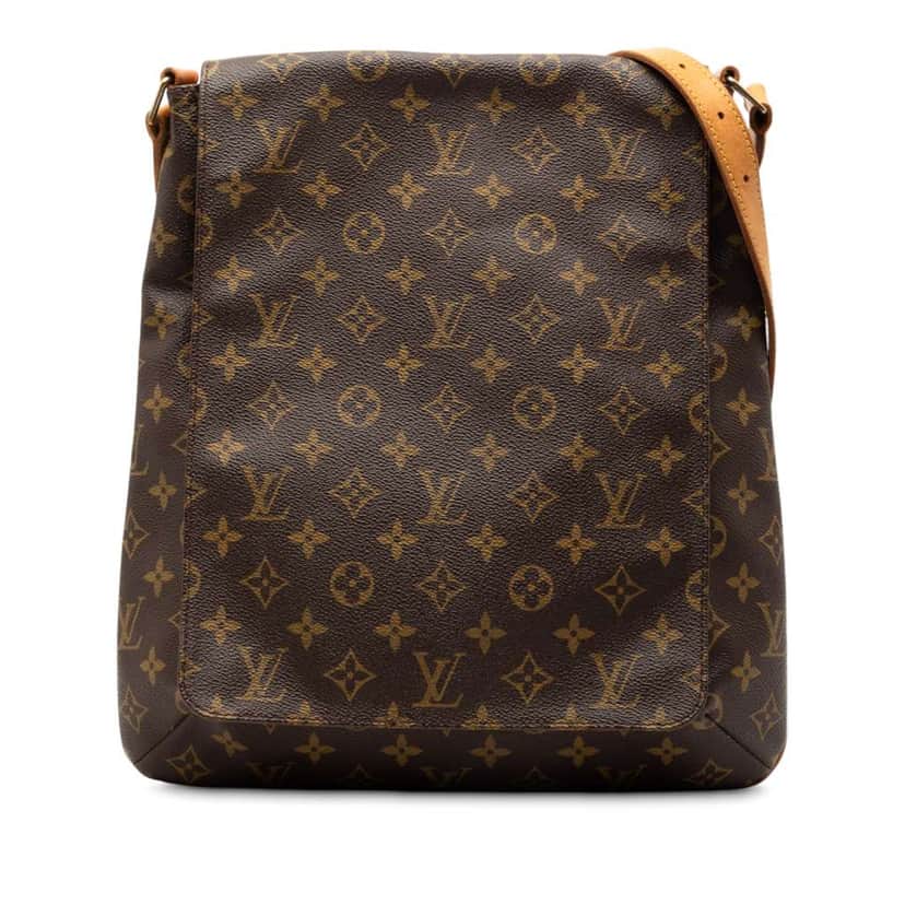 Louis Vuitton Monogram Musette Salsa GM Brown Good condition - Front View