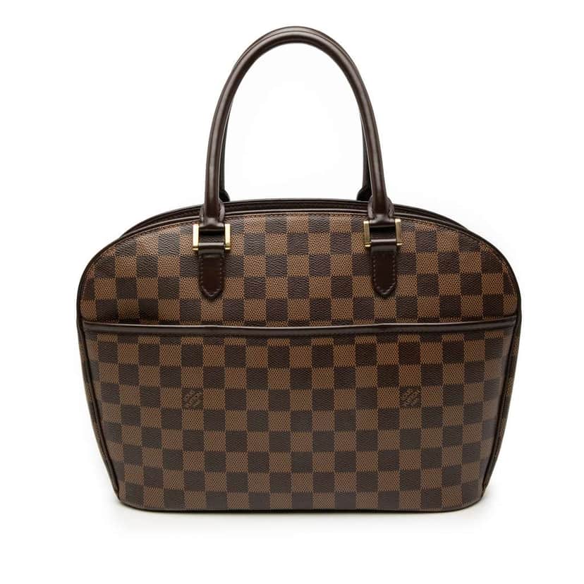 Louis Vuitton Damier Ebene Sarria Horizontal Brown Very good condition - Front View