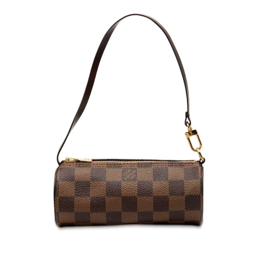 Louis Vuitton Damier Ebene Papillon Pochette Brown Good condition - Front View
