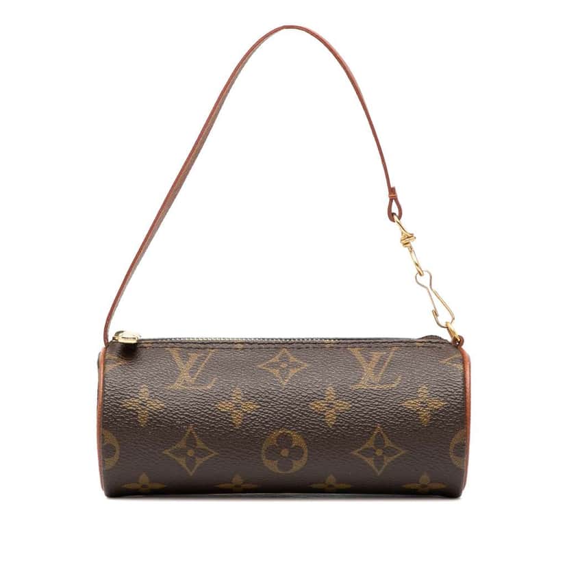 Louis Vuitton Monogram Papillon Pochette Brown Very good condition - Front View
