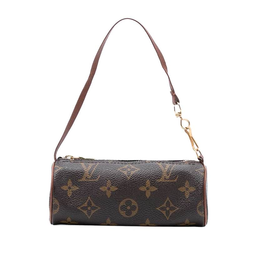 Louis Vuitton Monogram Papillon Pochette Brown Very good condition - Front View