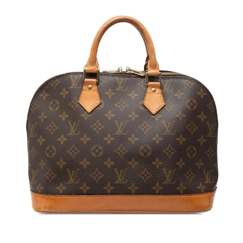 Louis Vuitton Monogram Alma PM Brown Good condition - Front View