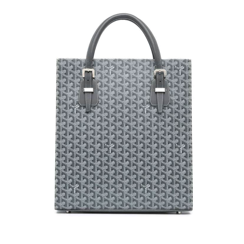 Goyard Goyardine Comores GM Grey Canvas Good condition - Front View