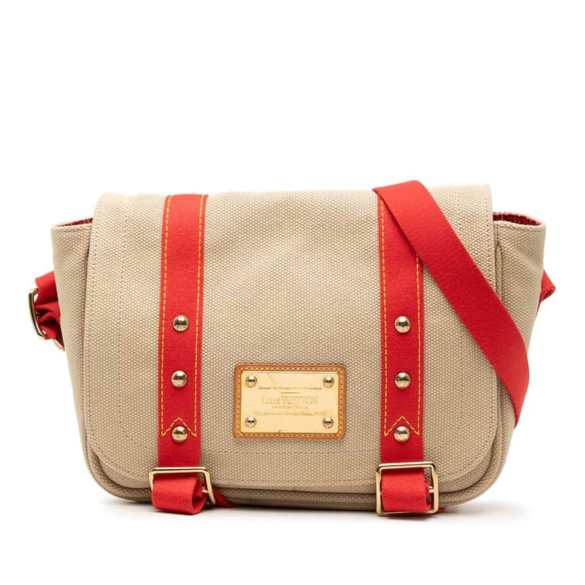 Louis Vuitton Antigua Besace PM Brown Canvas Very good condition - Front View