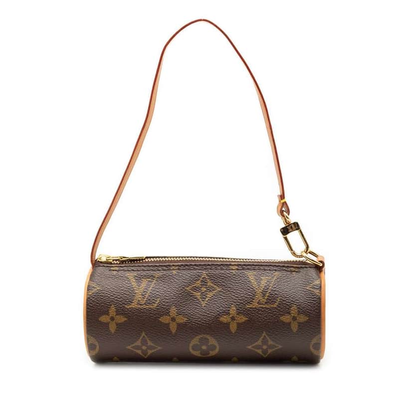 Louis Vuitton Monogram Papillon Pochette Brown Very good condition - Front View