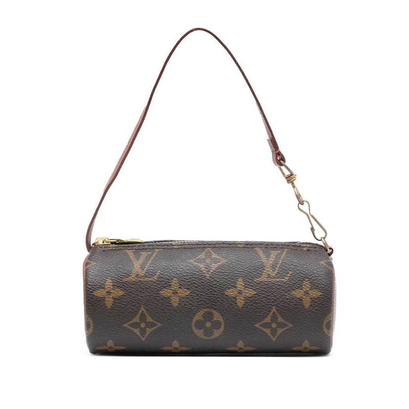 Louis Vuitton Monogram Papillon Pochette Brown Very good condition - Front View
