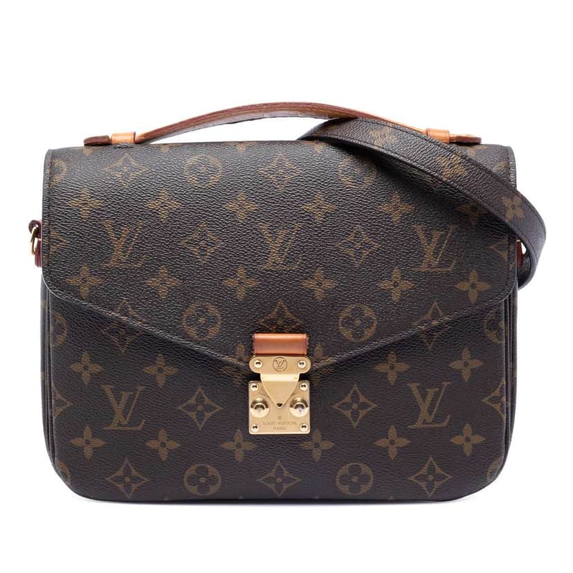 Louis Vuitton Monogram Pochette Metis Brown Very good condition - Front View