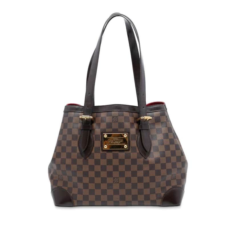 Louis Vuitton Damier Ebene Hampstead MM Brown Very good condition - Front View