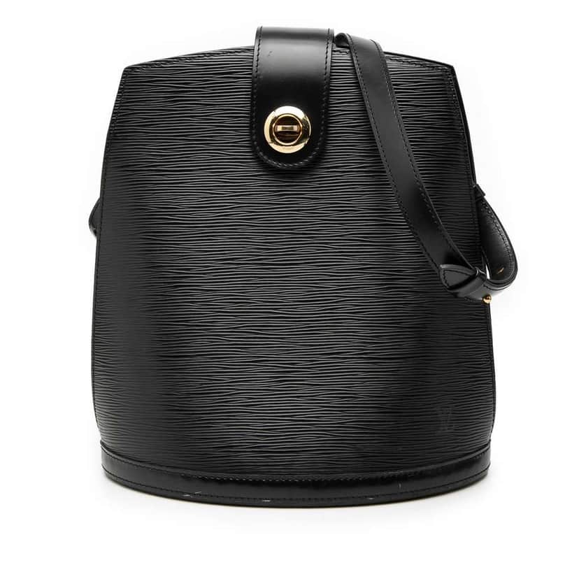 Louis Vuitton Epi Cluny Black Leather Very good condition - Front View