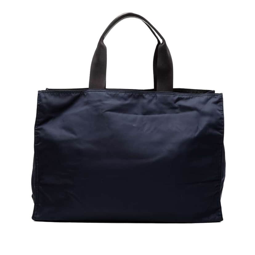 Prada Tessuto Tote Blue Very good condition - Front View
