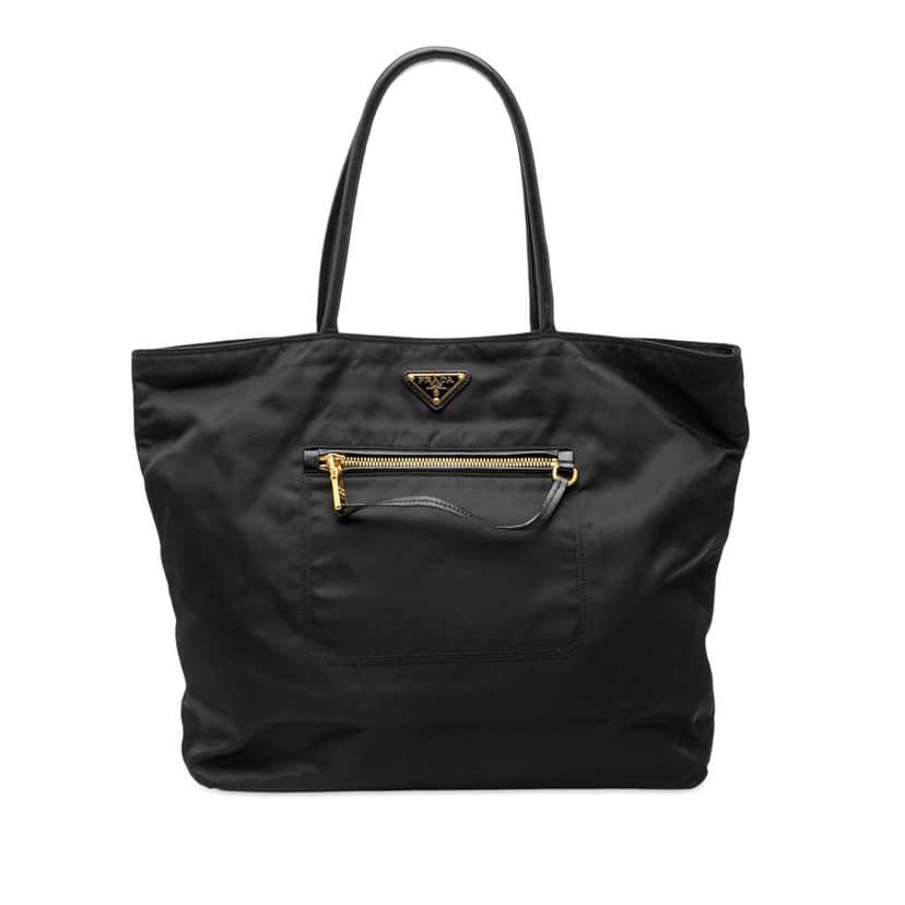 Prada Tessuto Tote Black Very good condition - Front View