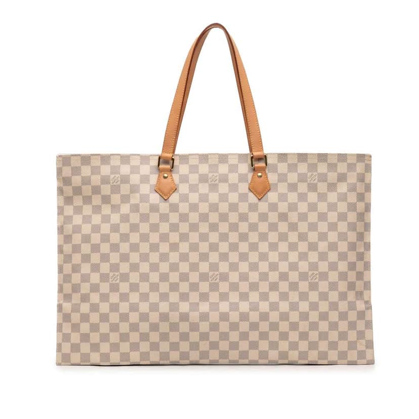 Louis Vuitton Damier Azur All In MM White Very good condition - Front View