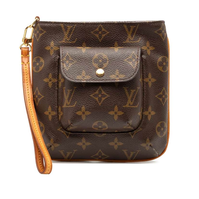 Louis Vuitton Monogram Partition Brown Good condition - Front View