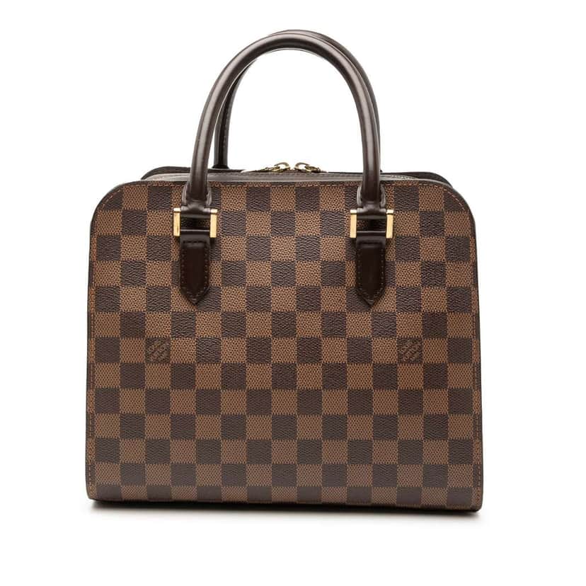 Louis Vuitton Damier Ebene Triana Brown Very good condition - Front View