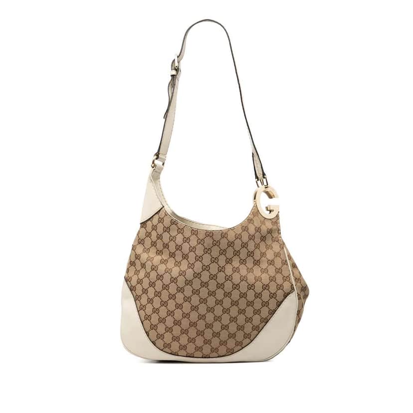 Gucci GG Canvas Charlotte Crossbody Brown Canvas Good condition - Front View