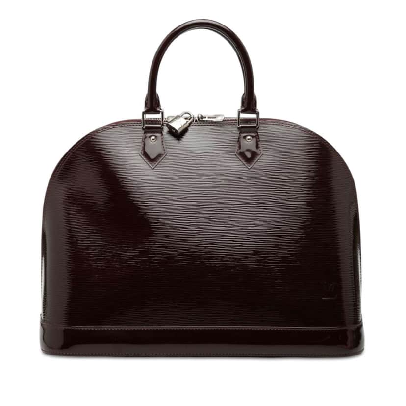 Louis Vuitton Electric Epi Alma GM Red Leather Good condition - Front View