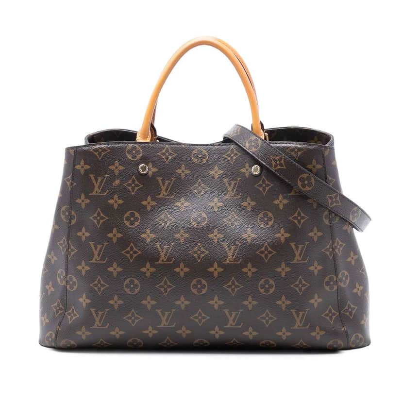 Louis Vuitton Monogram Montaigne GM Brown Good condition - Front View