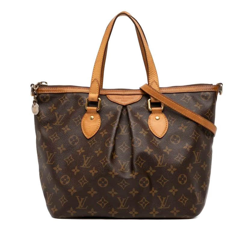 Louis Vuitton Monogram Palermo PM Brown Good condition - Front View