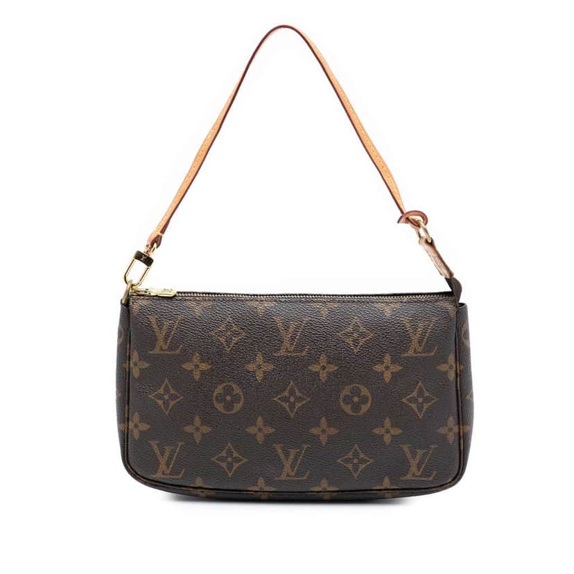 Louis Vuitton Monogram Pochette Accessoires Brown Very good condition - Front View