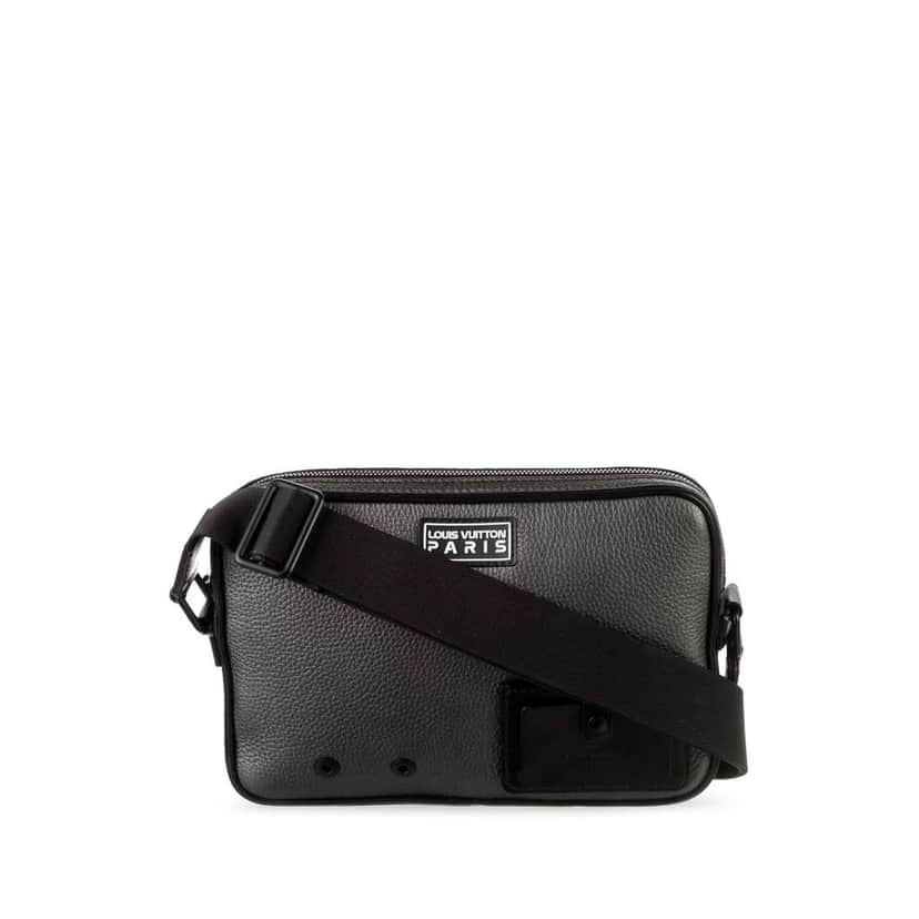 Louis Vuitton Taurillon Alpha Grey Leather Very good condition - Front View