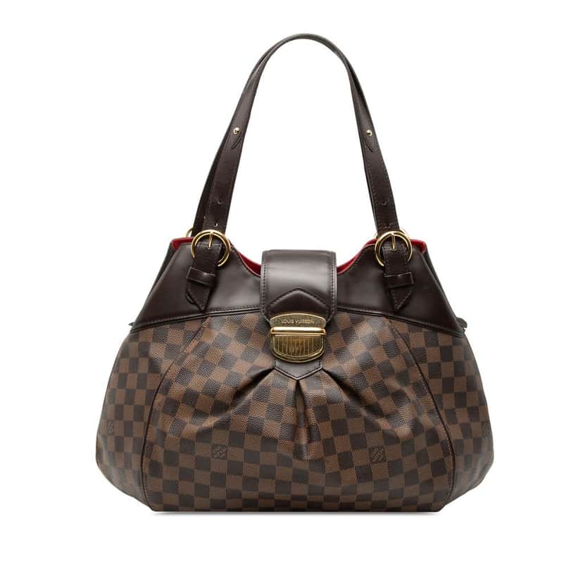 Louis Vuitton Damier Ebene Sistina GM Brown Very good condition - Front View