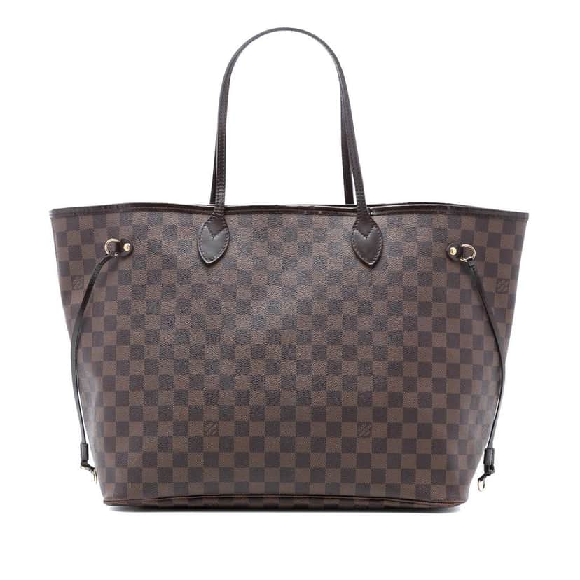 Louis Vuitton Damier Ebene Neverfull GM Brown Very good condition - Front View