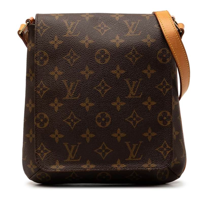 Louis Vuitton Monogram Musette Salsa PM Long Strap Brown Good condition - Front View