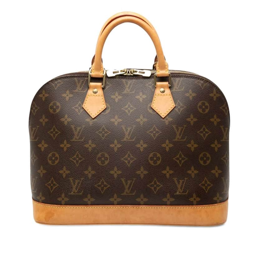 Louis Vuitton Monogram Alma PM Brown Good condition - Front View
