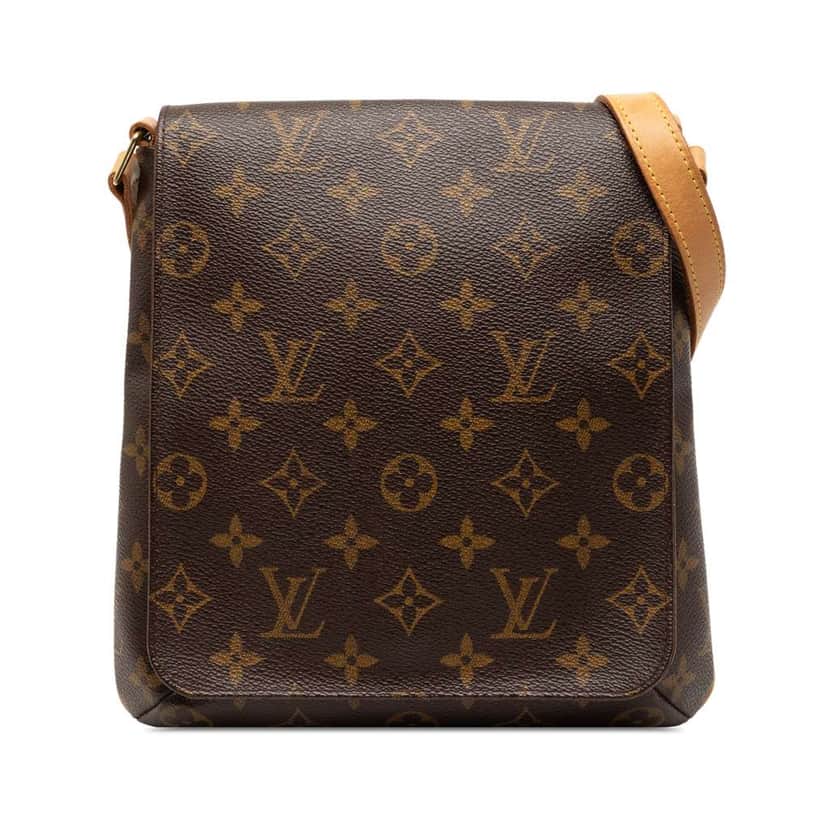 Louis Vuitton Monogram Musette Salsa PM Long Strap Brown Good condition - Front View