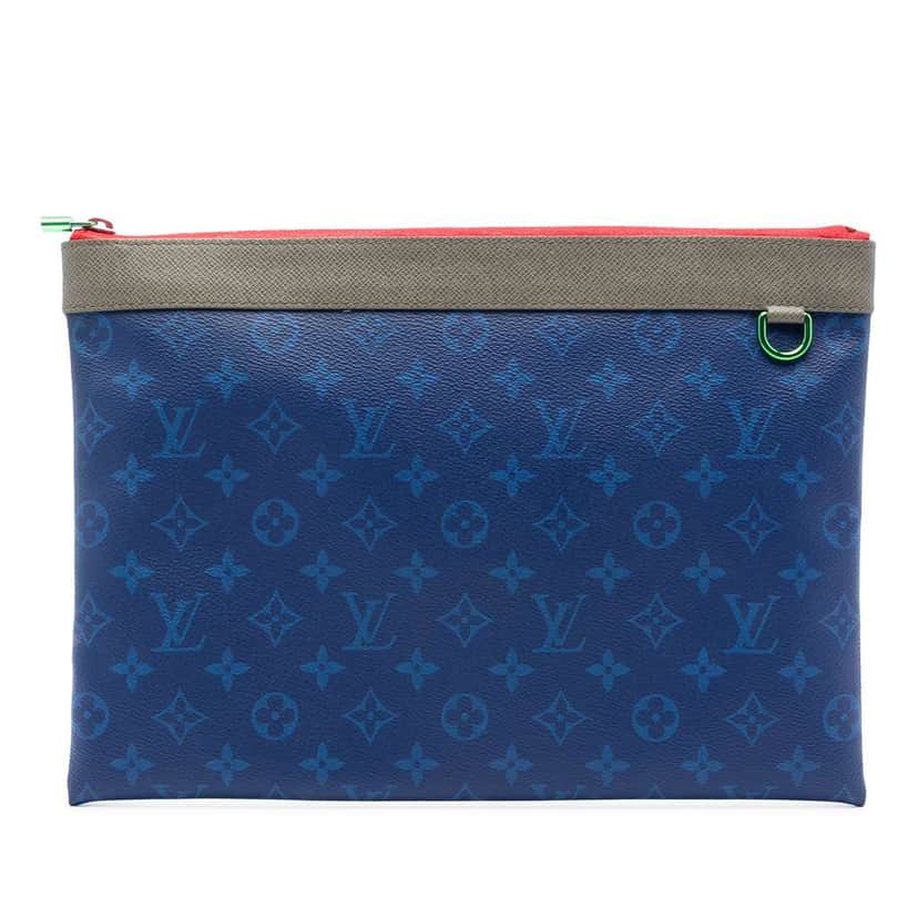 Louis Vuitton Monogram Pacific Outdoor Apollo Pochette Blue Good condition - Front View