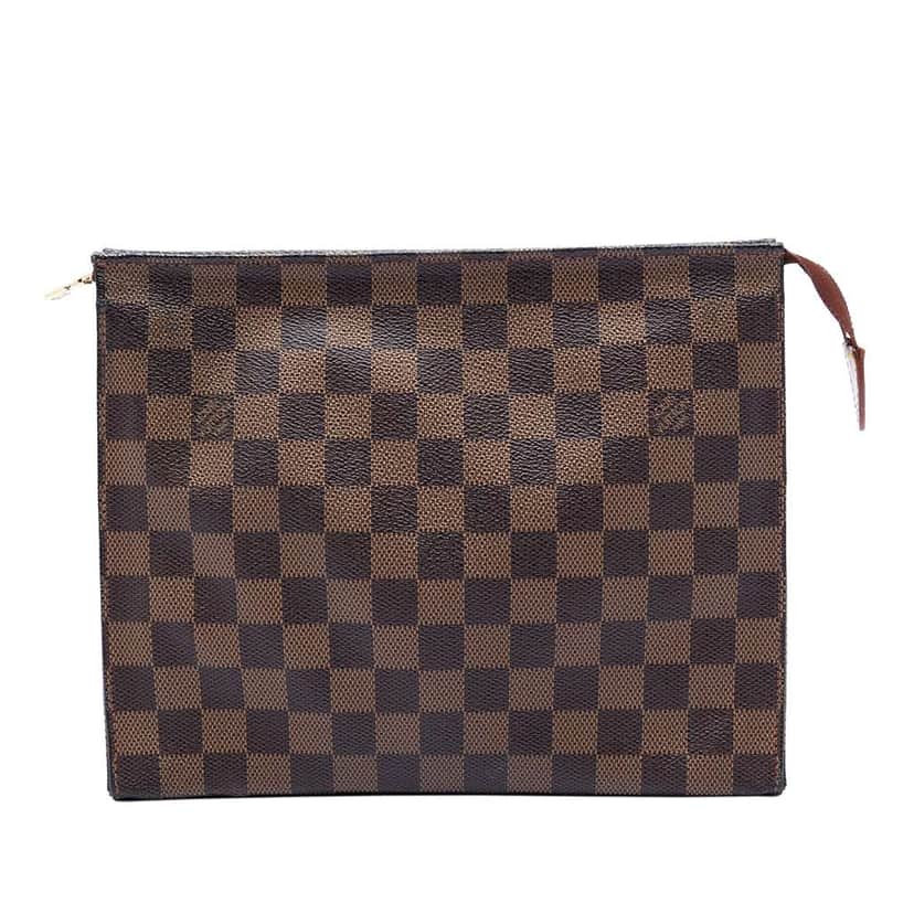 Louis Vuitton Damier Ebene Toiletry Pouch 26 Brown Good condition - Front View