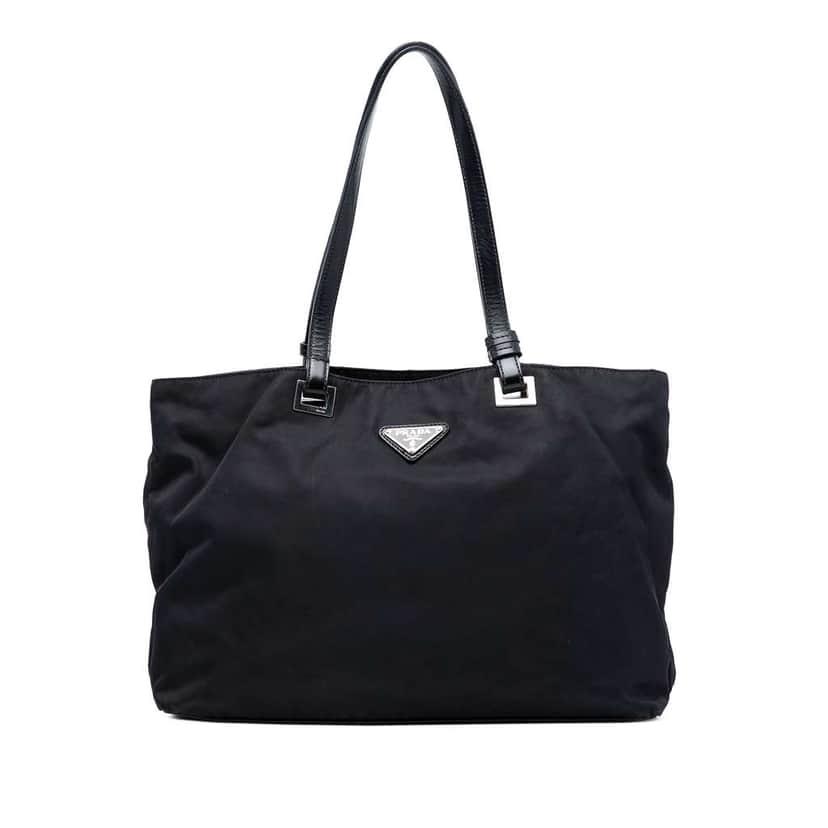 Prada Tessuto Tote Black Fair condition - Front View