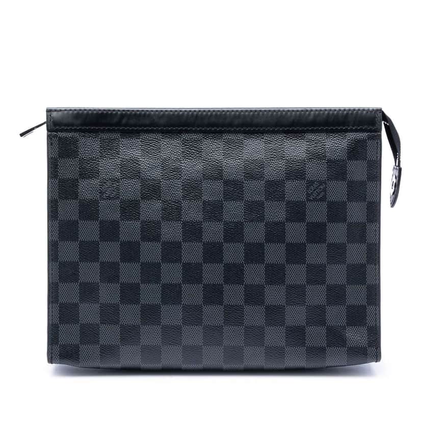 Louis Vuitton Damier Graphite Pochette Voyage MM Black Very good condition - Front View