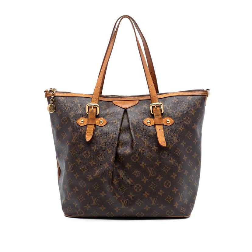 Louis Vuitton Monogram Palermo GM Brown Good condition - Front View