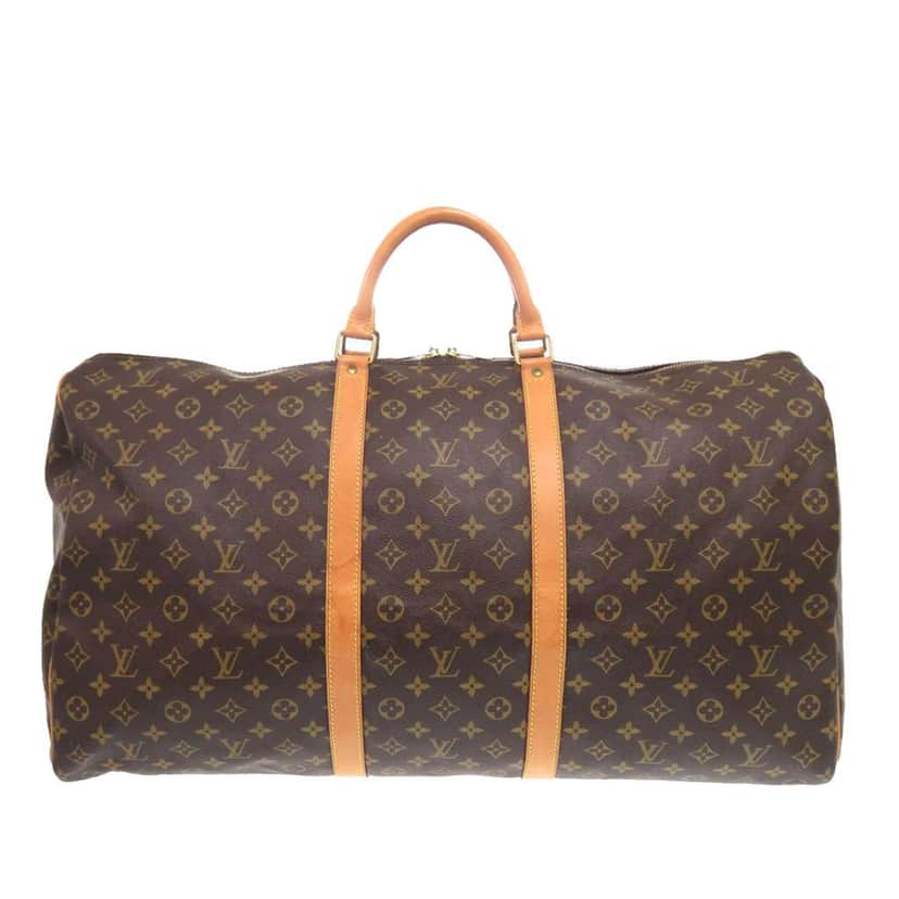 Louis Vuitton Monogram Keepall 60 Brown Good condition - Front View