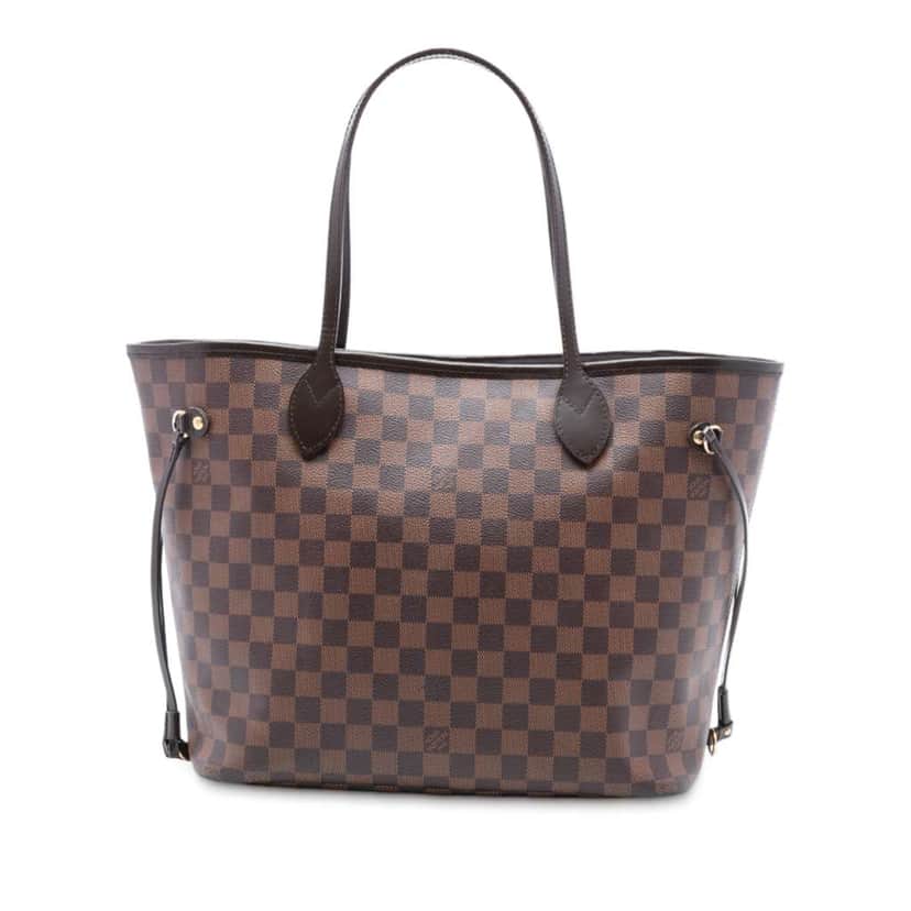 Louis Vuitton Damier Ebene Neverfull MM Brown Good condition - Front View