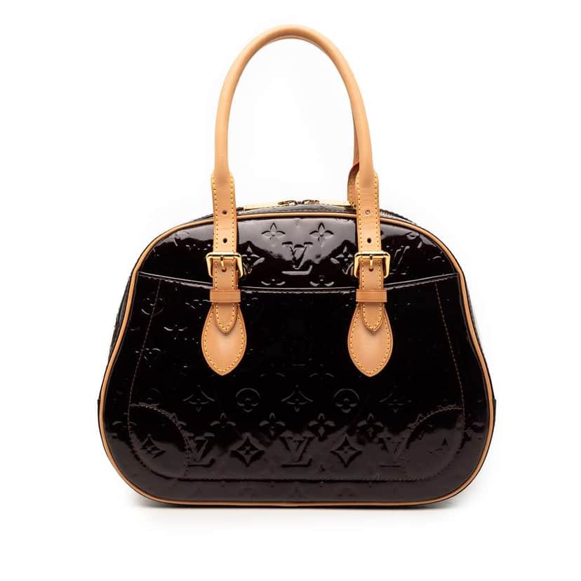Louis Vuitton Monogram Vernis Summit Drive Purple Leather Very good condition - Front View