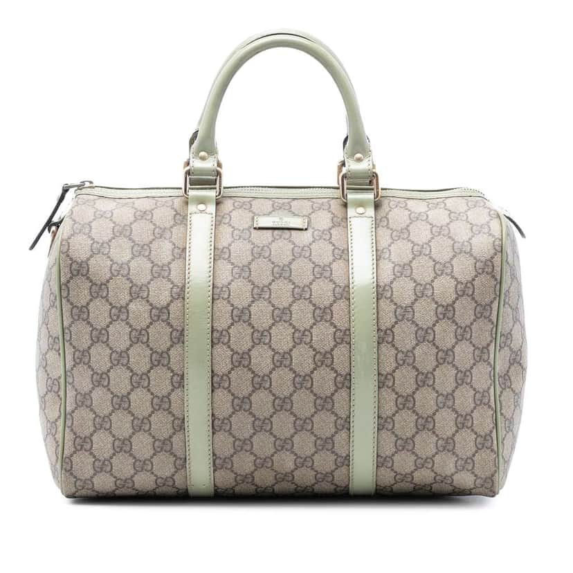 Gucci Medium GG Supreme Joy Boston Bag Beige Good condition - Front View