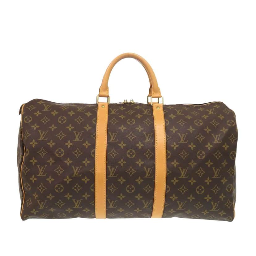 Louis Vuitton Monogram Keepall 50 Brown Very good condition - Front View