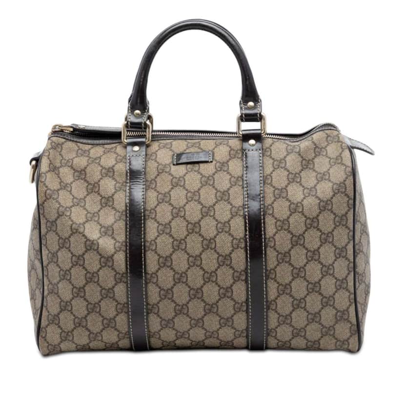 Gucci Medium GG Supreme Joy Boston Bag Beige Good condition - Front View