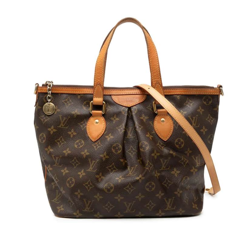 Louis Vuitton Monogram Palermo PM Brown Very good condition - Front View